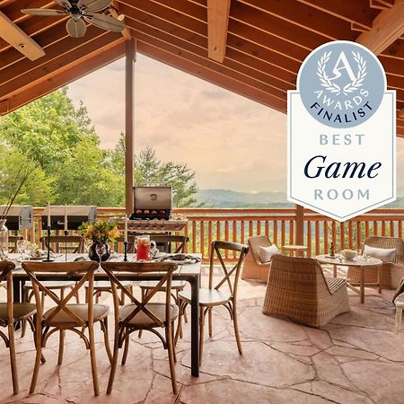 Sugarland By Avantstay Sleeps 28 Home Theatre Two Hot Tubs Indoor Pool Incredible Views Pigeon Forge Dış mekan fotoğraf
