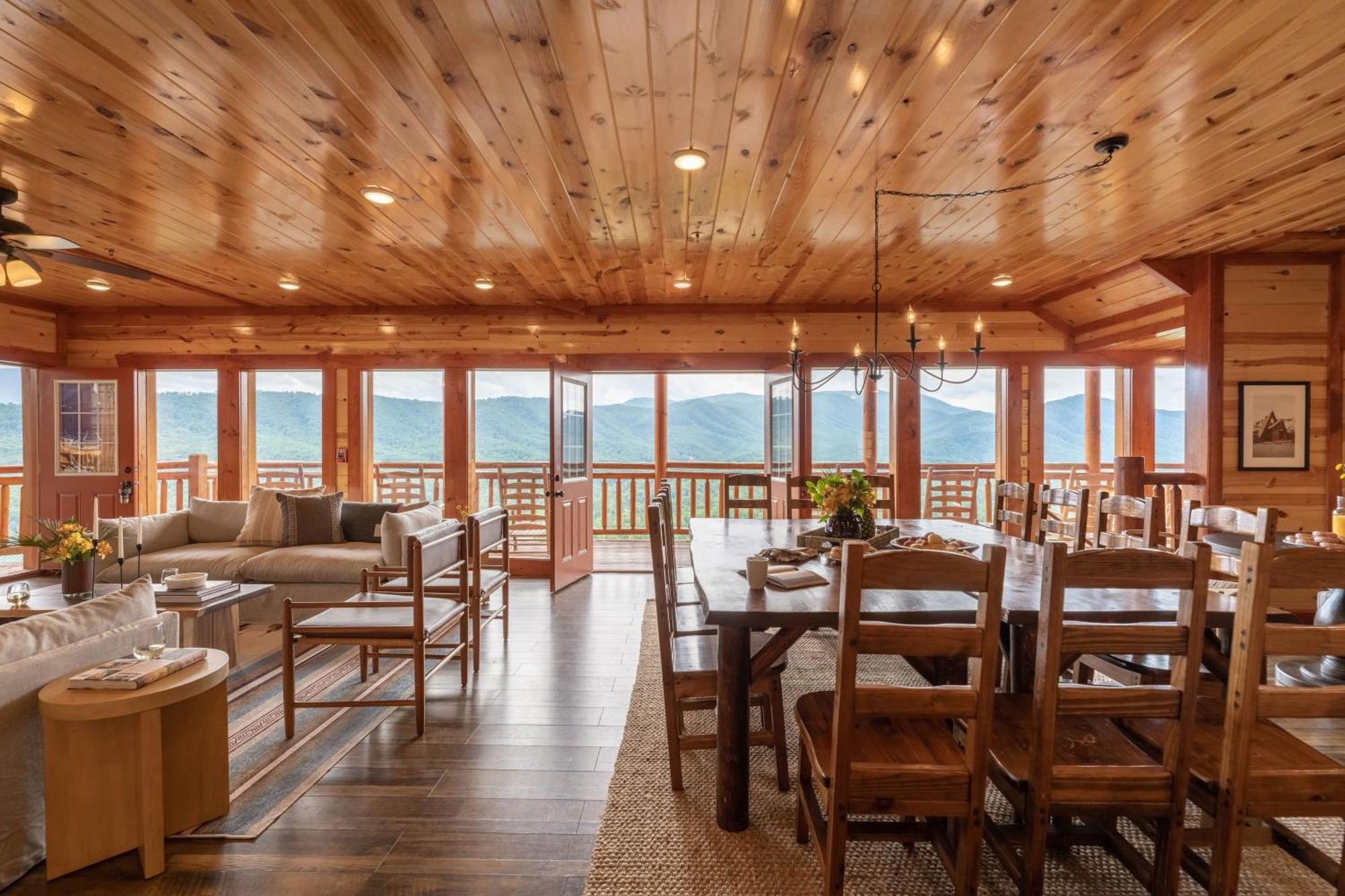 Sugarland By Avantstay Sleeps 28 Home Theatre Two Hot Tubs Indoor Pool Incredible Views Pigeon Forge Dış mekan fotoğraf