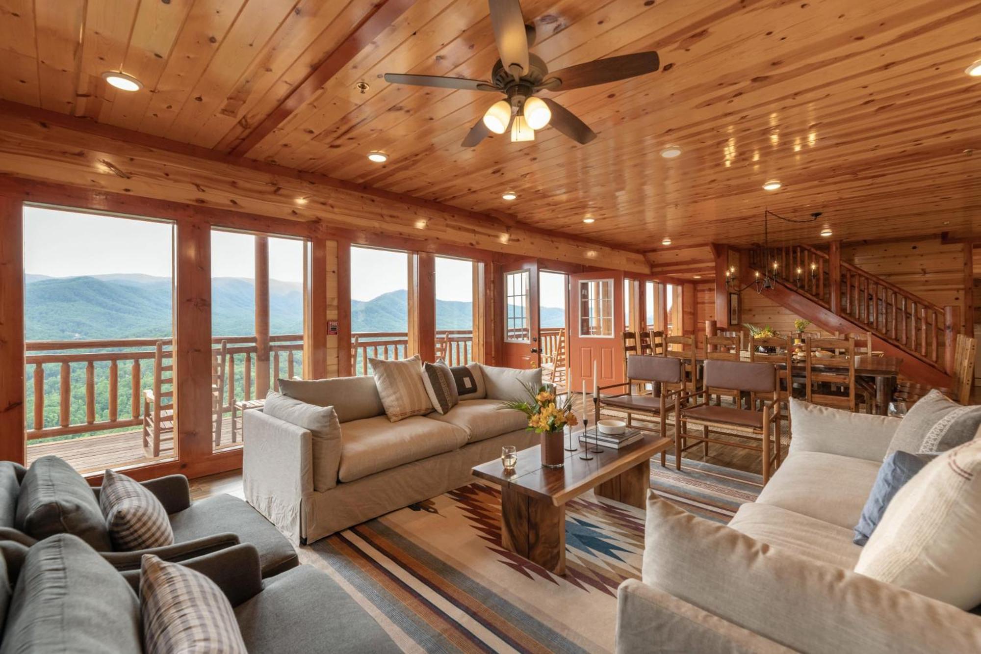Sugarland By Avantstay Sleeps 28 Home Theatre Two Hot Tubs Indoor Pool Incredible Views Pigeon Forge Dış mekan fotoğraf